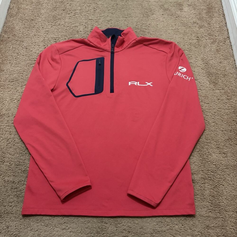 RLX Ralph Lauren Netjets Zurich Men’s 1/4 Zip Size Small